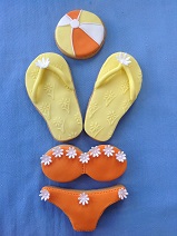 Cookies beach theme